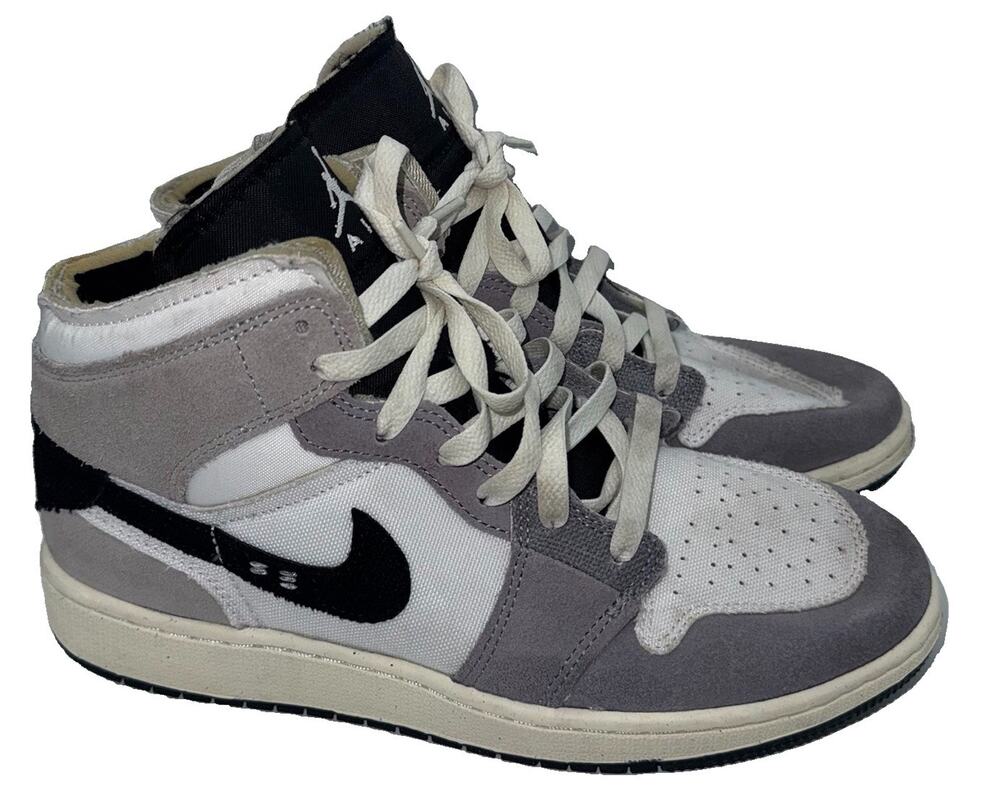 Nike Air Jordan 1 Mid SE Craft Cement Grey FD9091-002 Men’s 7 Youth 7Y